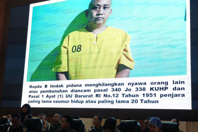Kopda B akui tembak tiga polisi di Way Kanan